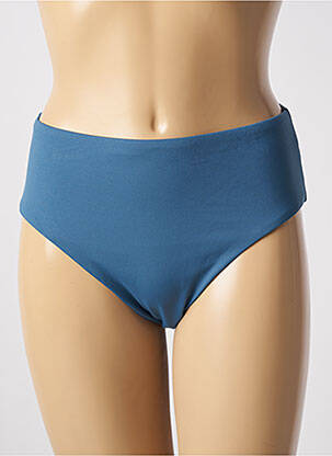 Chiloți de baie efect material satinat chiloți albastru SEAFOLLY femeie