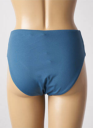 Chiloți de baie efect material satinat chiloți albastru SEAFOLLY femeie