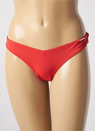 Chiloți de baie efect material satinat chiloți roșu SEAFOLLY femme