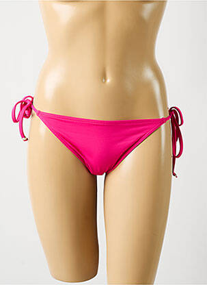Chiloți de baie elasticitate bikini roz KIWI femeie