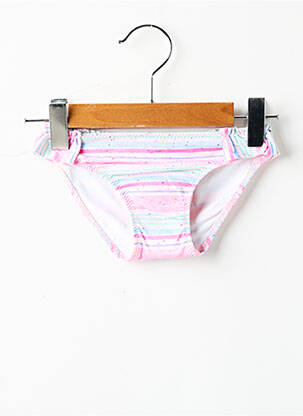 Chiloți de baie roz BORABORA fată