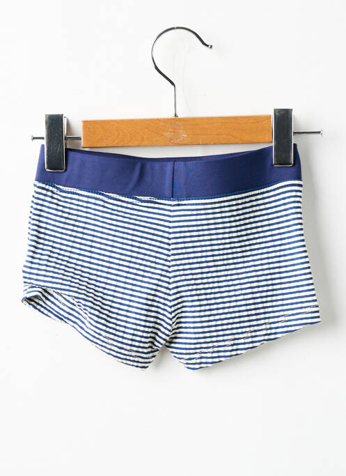 Chiloți de baie albastru BORABORA fată