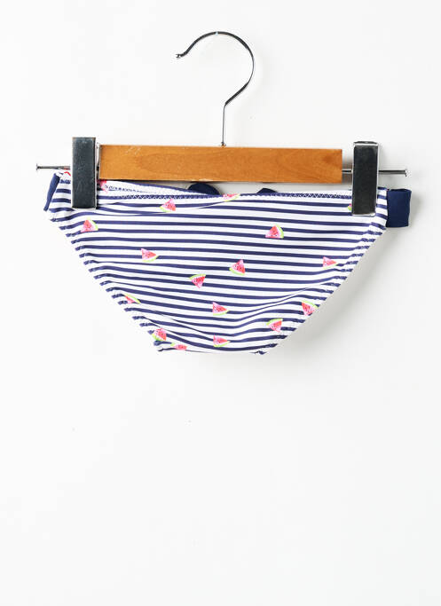 Chiloți de baie albastru BORABORA fată