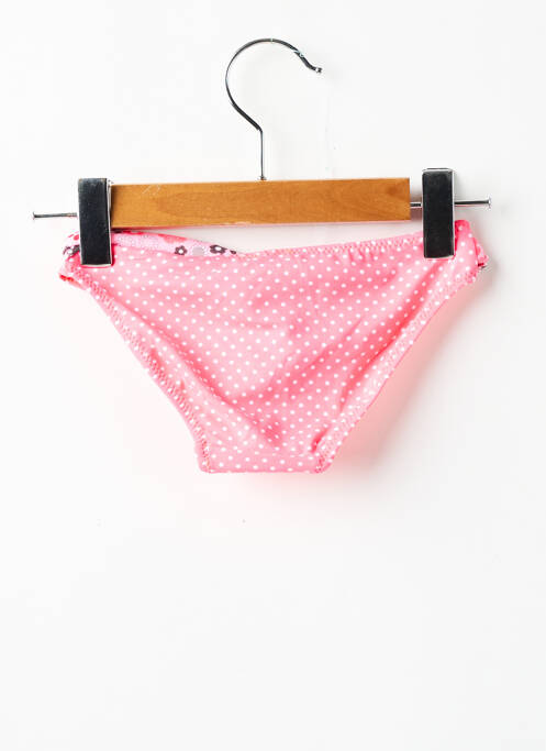 Chiloți de baie roz BORABORA fată