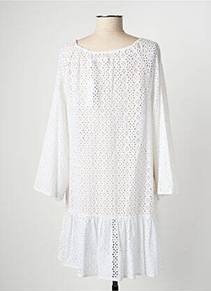 Rochie scurtă mâneci lungi mâneci lungi alb SEAFOLLY femeie