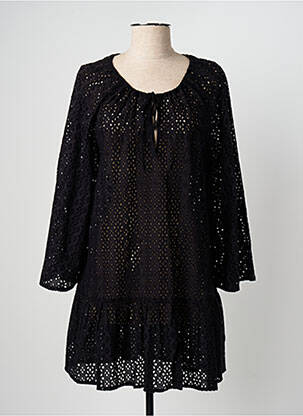Rochie scurtă mâneci lungi mâneci lungi negru SEAFOLLY femeie
