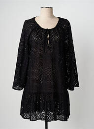 Rochie scurtă mâneci lungi mâneci lungi negru SEAFOLLY femeie
