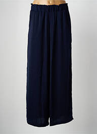 Pantalon larg buzunare albastru YSABEL MORA femme