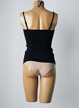 Top de baie bretele elastice reglabile negru MOONTIDE femeie