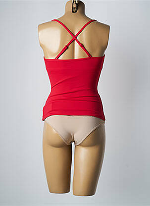 Top de baie bretele elastice reglabile roșu SEAFOLLY femeie