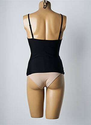 Top de baie bretele elastice negru PIHA femeie