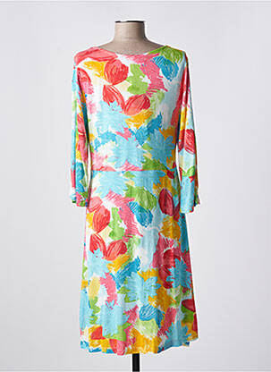 Rochie midi mâneci 3/4 mâneci 3/4 albastru AGATHE & LOUISE femeie