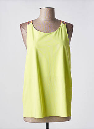 Top elasticitate bretele subțiri verde SPORTALM femme