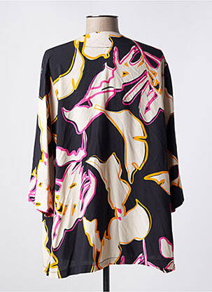 Jachete kimono mâneci lungi negru SCORZZO femeie