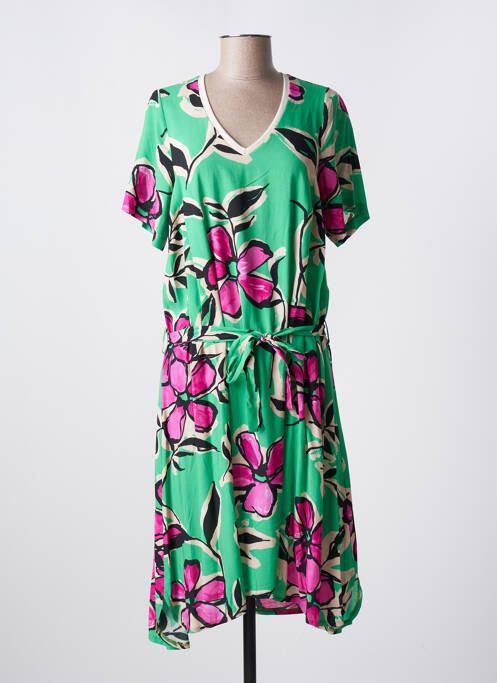 Rochie midi verde FRANCK ANNA femeie