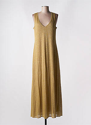 Rochie lungă auriu LOLA CASADEMUNT femeie