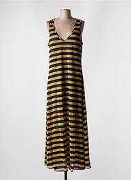 Rochie lungă fără mâneci fără mâneci auriu LOLA CASADEMUNT femeie
