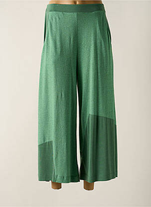 Pantalon 7/8 verde OZAI N KU femeie