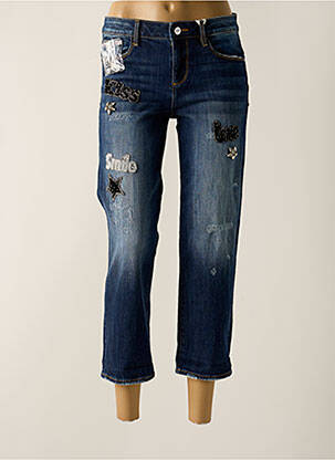 Blugi cu croială dreaptă albastru FRACOMINA femeie