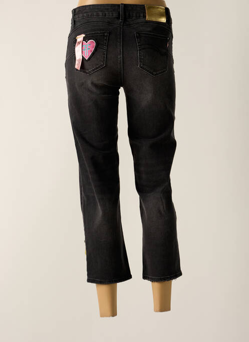 Blugi cu croială dreaptă negru FRACOMINA femeie