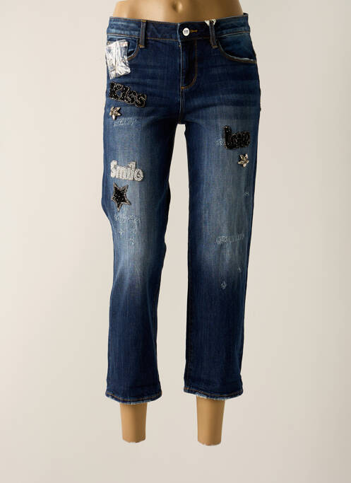 Blugi cu croială dreaptă albastru FRACOMINA femeie