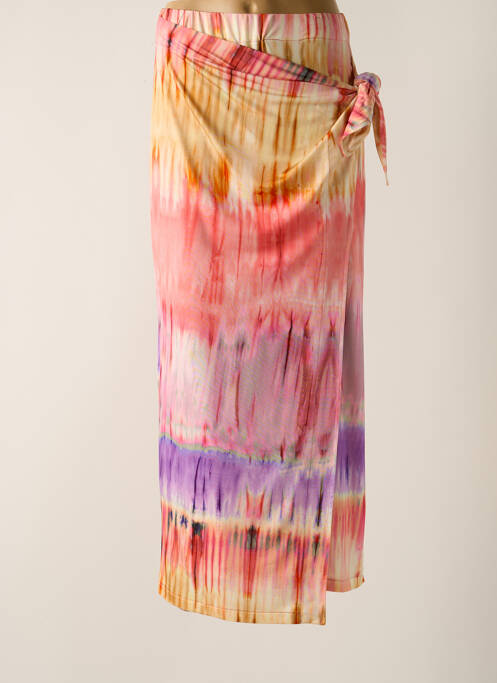 Fustă lungă roz ALDOMARTINS femeie