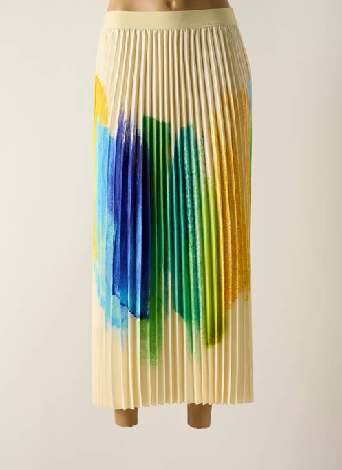 Fustă lungă galben LEO & UGO femeie