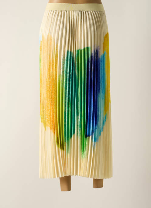 Fustă lungă galben LEO & UGO femeie