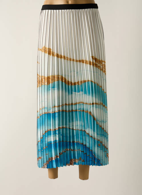 Fustă lungă alb LEO & UGO femeie