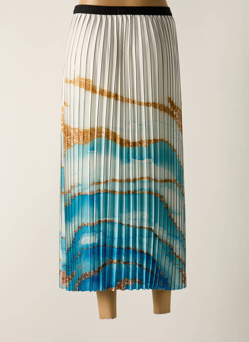 Fustă lungă alb LEO & UGO femeie