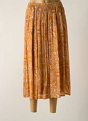 Fustă midi portocaliu BELLA JONES femeie