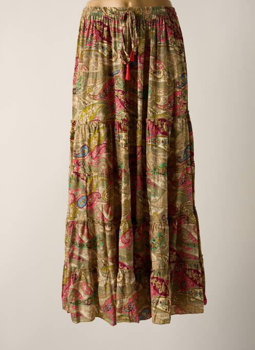 Fustă lungă bej KACY femeie