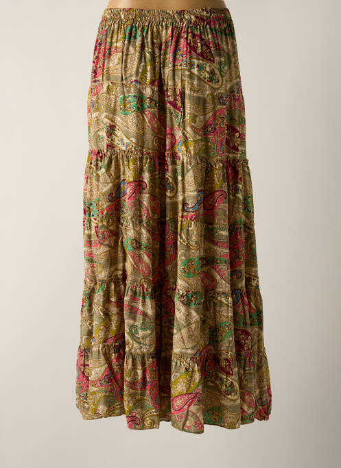 Fustă lungă bej KACY femeie