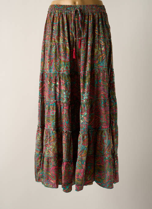 Fustă lungă verde PURPLE QUEEN femeie