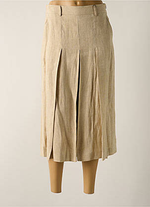 Pantalon trei sferturi bej WEEKEND MAXMARA femeie