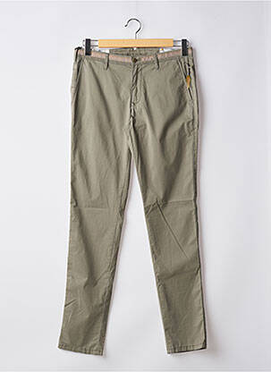 Pantalon chino elasticitate mărime normală verde MMX bărbat