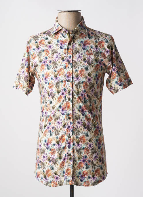 Cămașă cu mâneci scurte bej DESOTO bărbat