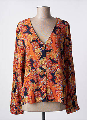 Cămașă portocaliu ARTLOVE femeie