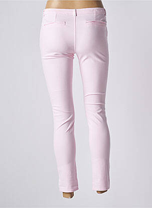 Pantalon chino talie joasă talie joasă roz SCHOOL RAG femeie