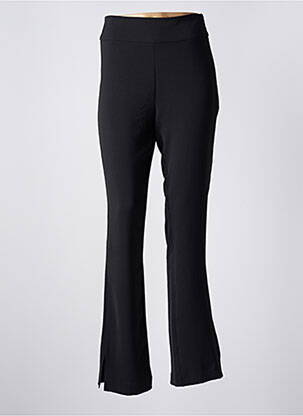 Pantalon evazat elasticitate talie înaltă negru SCHOOL RAG femeie