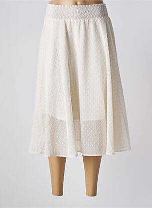 Fustă midi bej SCHOOL RAG femeie