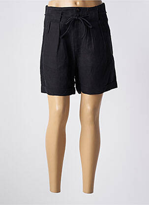 Șort talie cu cleme talie înaltă negru SCOTCH & SODA femeie