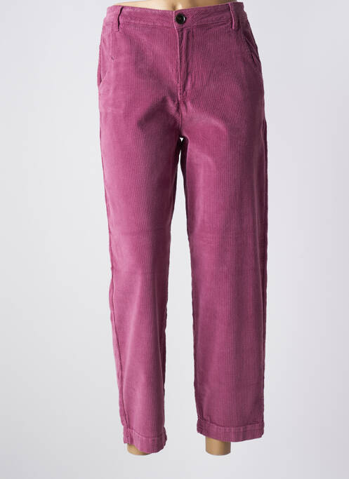 Pantalon chino violet MKT STUDIO femeie