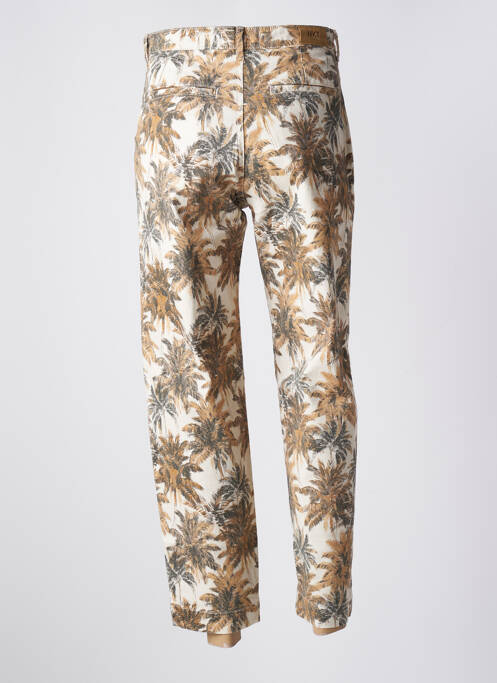 Pantalon chino țesătură poplin mărime normală bej MKT STUDIO femme