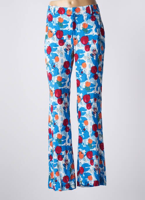 Pantalon evazat albastru POM AMSTERDAM femeie