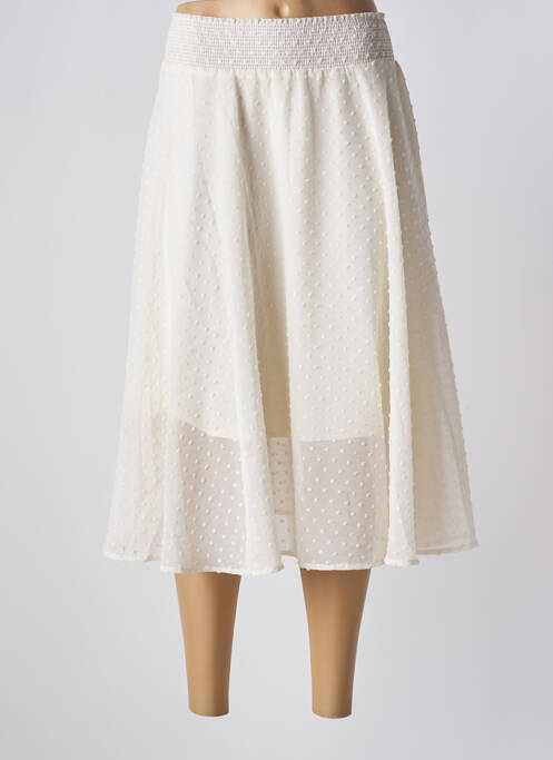 Fustă midi bej SCHOOL RAG femeie