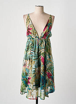 Rochie midi verde SCHOOL RAG femeie