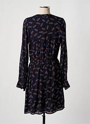 Rochie midi imprimeu fantezie mâneci lungi negru SCOTCH & SODA femeie