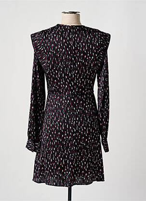 Rochie scurtă croială evazată mâneci lungi negru SCOTCH & SODA femeie