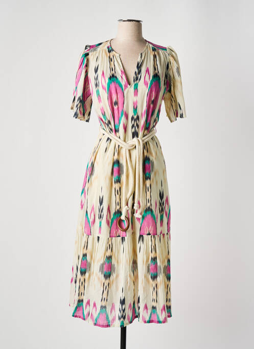 Rochie midi bej MKT STUDIO femeie